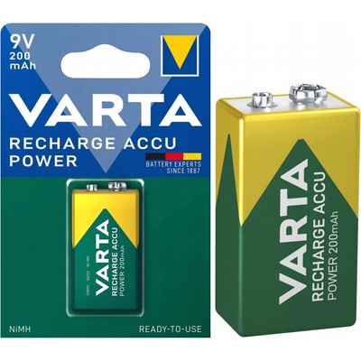 Varta ready 2 use 9V 200 mAh 1ks 56722