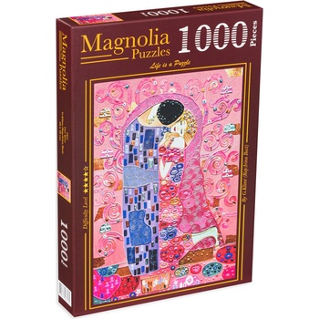 Magnolia Пъзел Magnolia от 1000 части - Целувка в розово (3411)