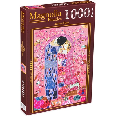 Magnolia Пъзел Magnolia от 1000 части - Целувка в розово (3411)