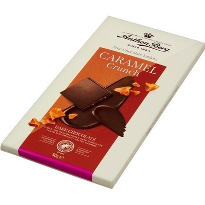 Anthon Berg Hořká s křupavým karamelem 80 g