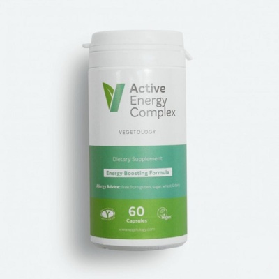 Vegetology Active Energy Proti únave a vyčerpaniu 60 kapsúl