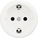 Reblig - Ретро контакт тип SCHUKO за дома без рамка 230V/16A, снежнобял (RG0160)