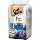 Krmivo pro kočky Sheba Fresh & Fine Rybí výběr ve šťávě 6 x 50 g