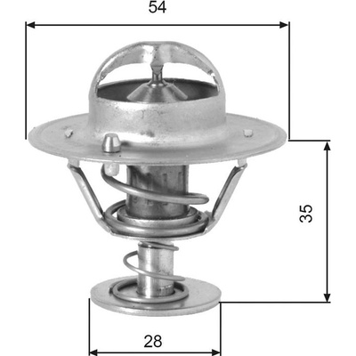 Termostat GATES (GT TH00782G1)