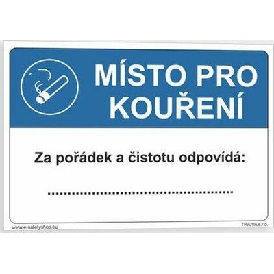 Traiva s.r.o Místo pro kouření Verze: Plast 210 x 148 mm (A5) tl. 0.5 mm - Kód: 14346