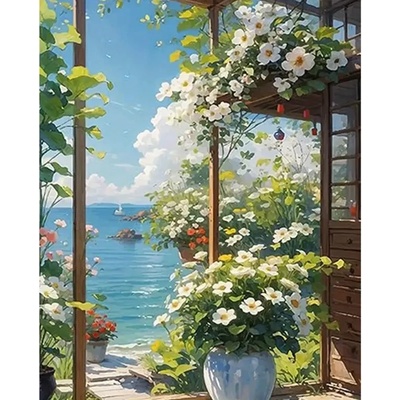 Картина за рисуване по номера 40 х 50 см. r244