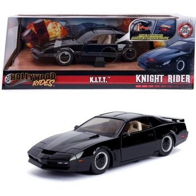 Jada Toys Knight Rider Diecast Model 1982 Pontiac Firebird Knightrider KITT 1:24