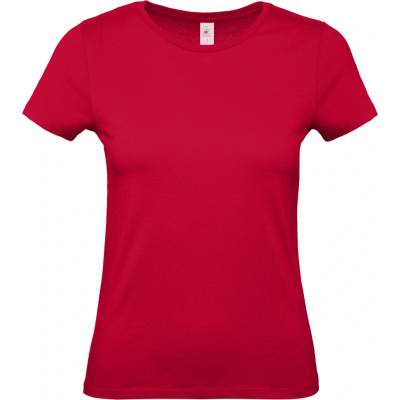 B&C Dámske tričko Basic červená BB54E0513