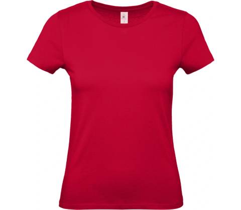 B&C Dámske tričko Basic červená BB54E0513