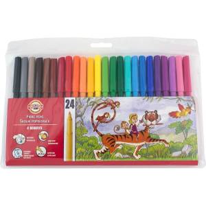 KOH-I-NOOR Флумастери koh-i-noor 24 цв