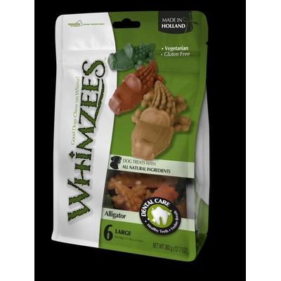 Whimzees Dental Aligator L 6 ks 60 g