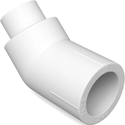 Mexen PPR коляно нипелово 45° заварено за тръби PPR 25 x 25, PN25 - W97336-2525-00 (W97336-2525-00)