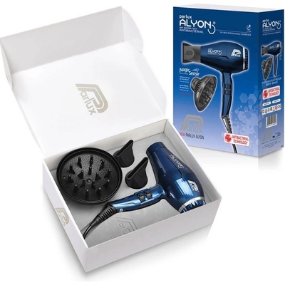 Parlux Alyon Ceramic & Ionic Tmavě modrý + Difuzér Magic sense