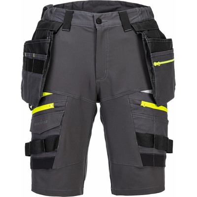 Portwest kraťasy DX444 Holster do pasu Metalově sivá