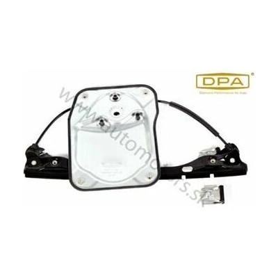 Stahování okna Škoda Fabia II 5J4837462 – pravé přední, elektrické (bez motorku)