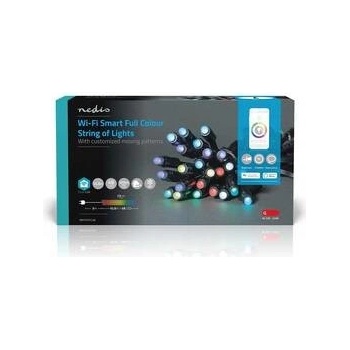 Nedis SmartLife LED Wi-Fi RGB 48 LED 10.8 m Android IOS WIFILP01C48