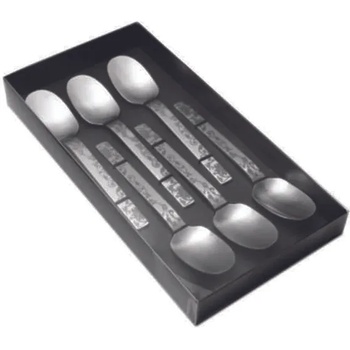 Herdmar (Португалия) Комплект десертни лъжици HERDMAR TURINI №2 гравирани - 6 бр (Herdmar 043-4606-0518-010-0700)