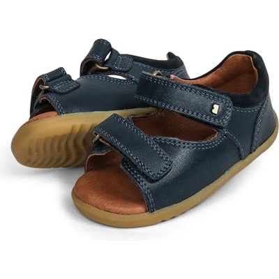 bobux Outlet iWalk Driftwood: Детски кожени сандали - Navy - Размер No 24 (633601A-24)
