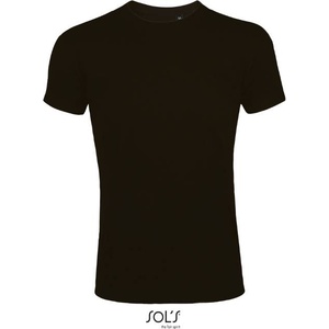 SOL'S IMPERIAL FIT / Мъжка тениска Slim fit - черна S (25058000201)