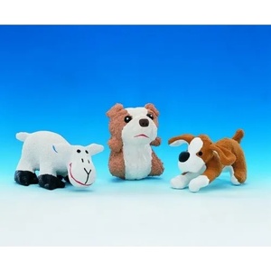 NOBBY Играчка латекс куче, мечка, овца 5-7 см със звук - 1 брой, nobby Германия 79586