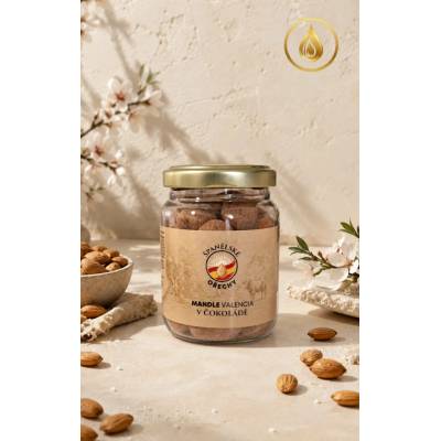 Golden Leaf Mandle Valencia v čokoládě 125 g
