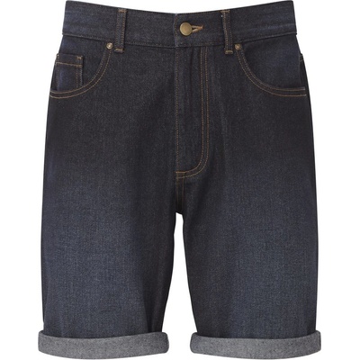 Wombat pánské džínové kraťasy Černý denim
