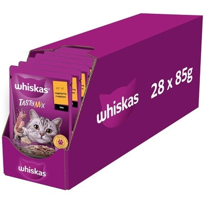 Whiskas Adult s jehněčím a krůtím masem v omáčce 28 x 85 g