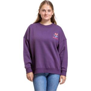 Meatfly дамски суитшърт Laura Deep Purple Flowers Meatfly | Lilav | ЖЕНИ | XS