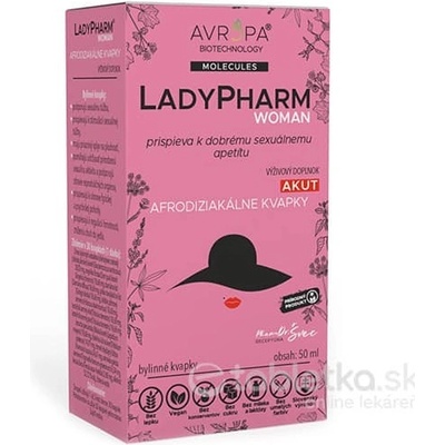 Avropa LadyPharm bylinné kvapky 50 ml