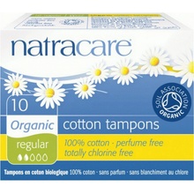 Natracare Bio bavlnené tampóny Regular 10 ks