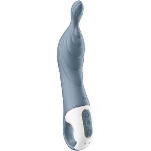 Satisfyer A-Mazing 2 - акумулаторен A-точка вибратор (сив)