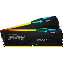 Kingston FURY Beast RGB 32GB (2x16GB) DDR5 6400MHz KF564C32BBEAK2-32
