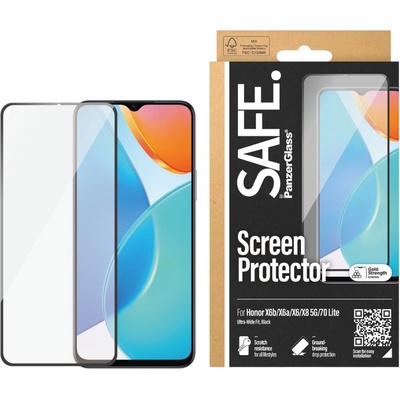 Panzer Стъклен протектор SAFE за Honor X6a/X6b/X6/ X8 5G/70 Lite UWF