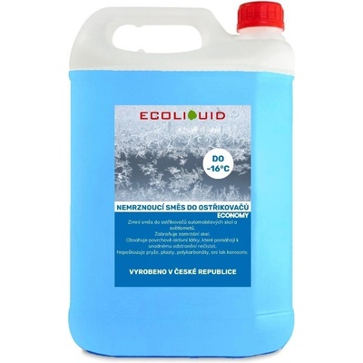 Ecoliquid Zimní kapalina do ostřikovačů ECONOMY -16°C 5 l