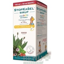 Dr.Weiss STOPKAŠEĽ sirup pre deti +50 ml 100 ml