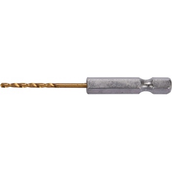 YATO Vrták do kovu so šesťhrannou stopkou 1/4" YATO HSS-TiN 2 x 72/24 mm (YT-44751)