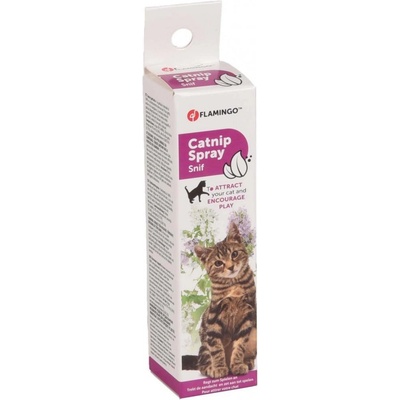 Flamingo cat spray - Привличащ спрей за котки за игра, 25 мл