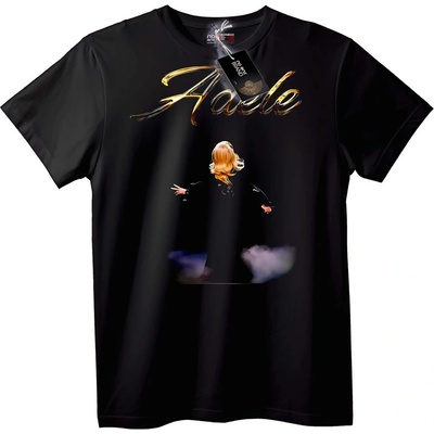 NOONEBRAND Тениска с Adele с Класически Надпис - 3XL, White