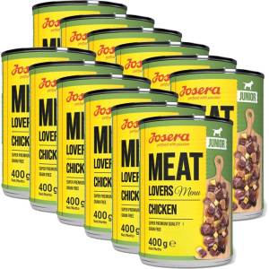 Josera Meat Lovers Menu Пиле Junior 12 x 400 г