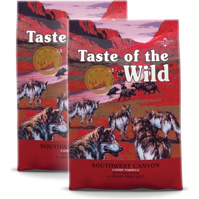 Taste of the Wild Southwest Canyon Canine 2 x 12,2 kg