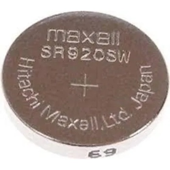 Maxell Бутонна батерия сребърна maxell sr-920 sw /370/371/ag6 1.55v (ml-bs-sr920-sw)