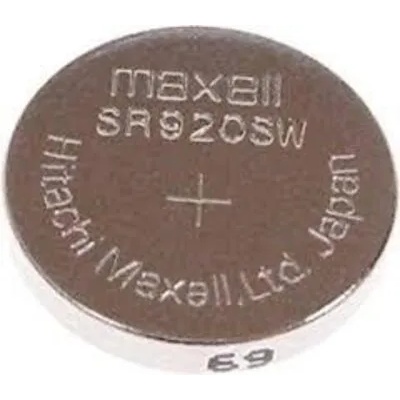 Бутонна батерия сребърна maxell sr-920 sw /370/371/ag6 1.55v (ml-bs-sr920-sw)