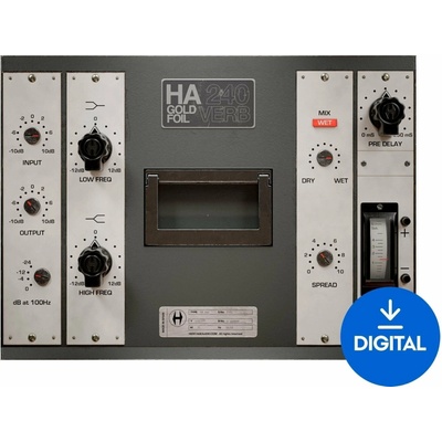 Heritage Audio HA 240 Gold Foil Verb (Digitálny produkt)