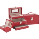 JKBox šperkovnica Juvelo SP-577/A7 červená