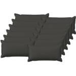 vidaXL Калъфка за възглавница 12 pcs HOUTEN Тъмносиво 40 x 80 cm (918033)