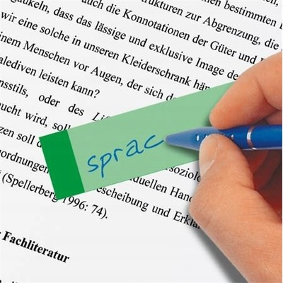 ZÁLOŽKY, PAPIEROVÉ, 10X50 ZÁLOŽIEK, 15X50 MM, SIGEL "MULTICOLOR", MIX FARIEB
