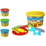 Swede Plastic mass with accessories 10 colors MIX
