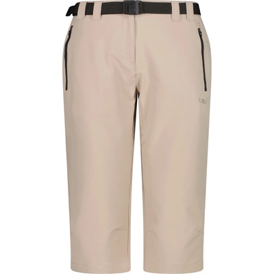 CMP Дамски 3/4 панталони CMP Women's Stretch Capri Shorts - Sabbia / Antracite - размер 46 (EU) (112-3627-0617)