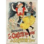 Grafika Art Puzzle - Puzzle Georges Meunier - Confettis et Serpentins, 1894 - 500 piese