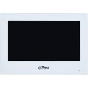 Dahua Oem Вътрешен монитор 7" tft ip - 7-инчов цветен екран, ip свързаност за видеодомофонни системи (vth2621g-wp)